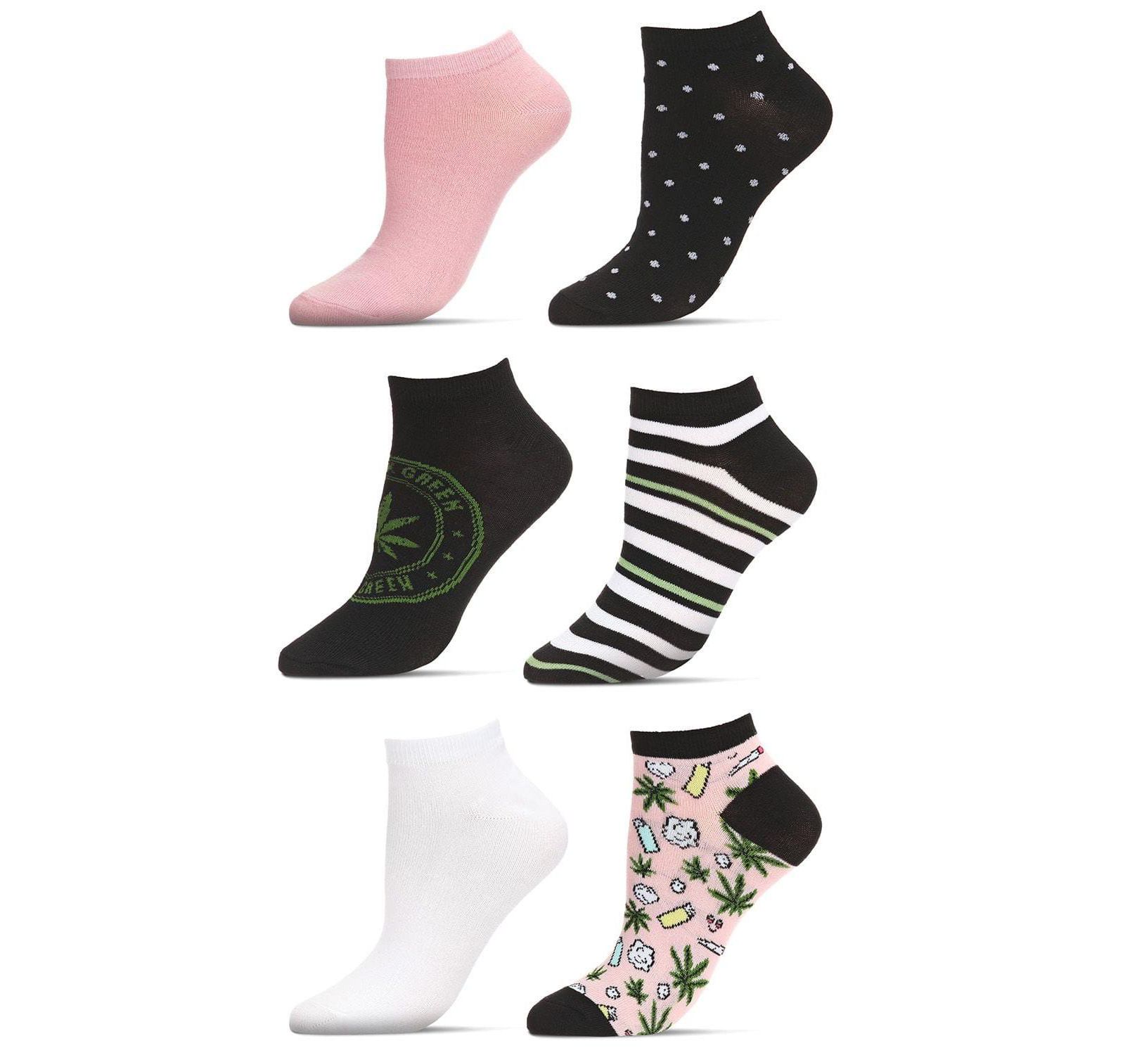 Женские носки MeMoi Think Green, 6 пар