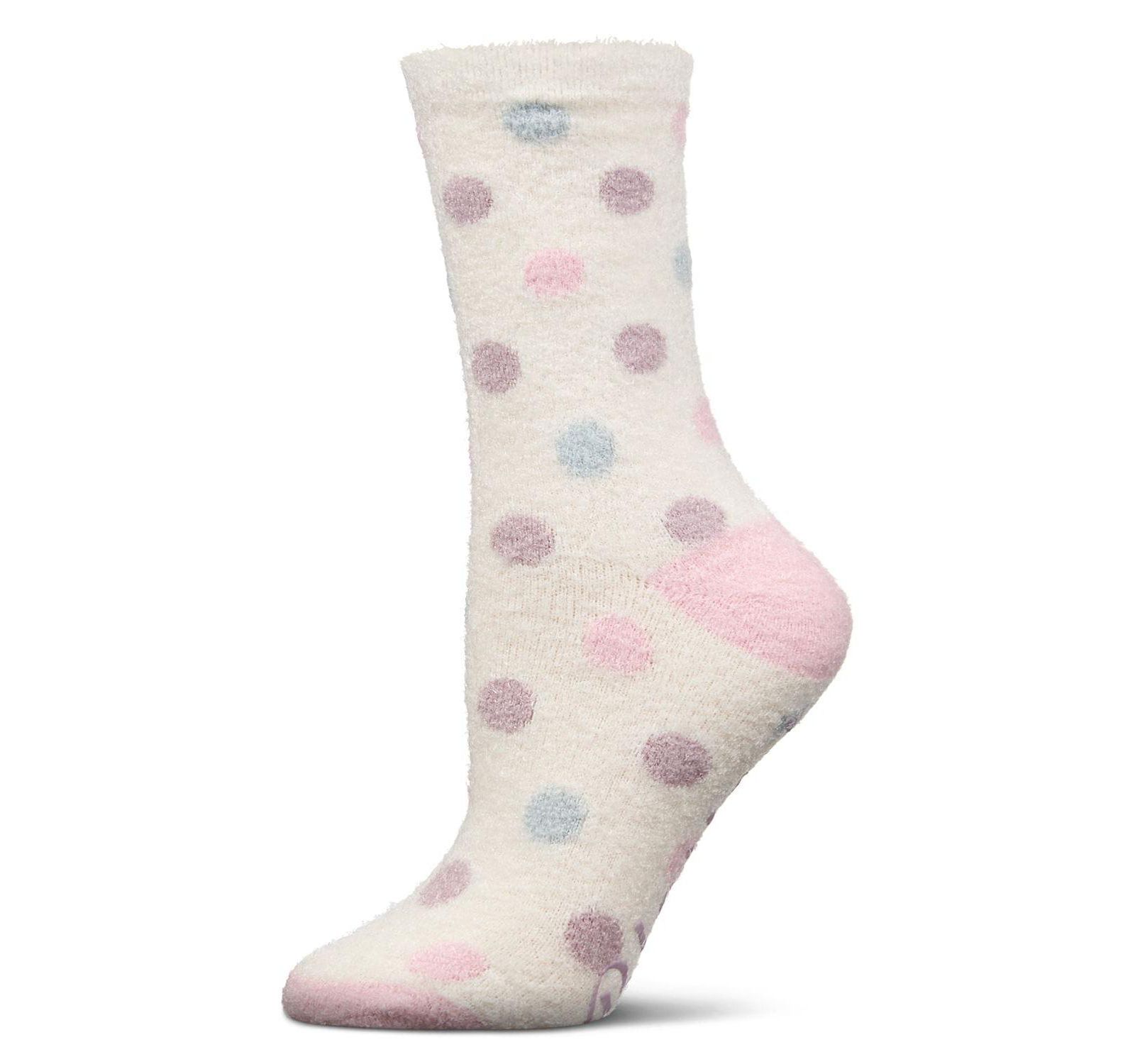 MeMoi Women's Blessed Aloe Infused Crew Socks