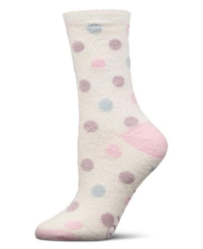 MeMoi Women's Blessed Aloe Infused Crew Socks