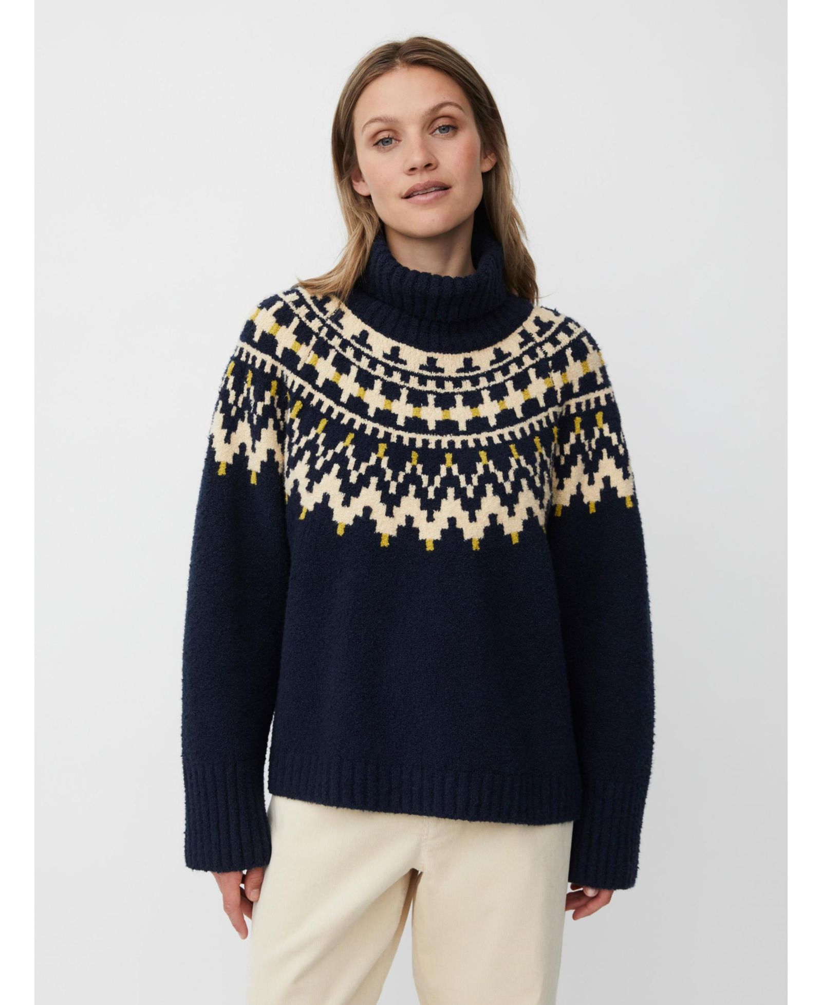 Masai Copenhagen Женский Long Sleeve High Neck Knit Sweater