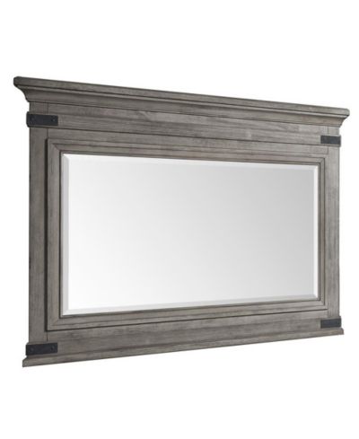 Intercon Chesser Mirror in Brushed Steel