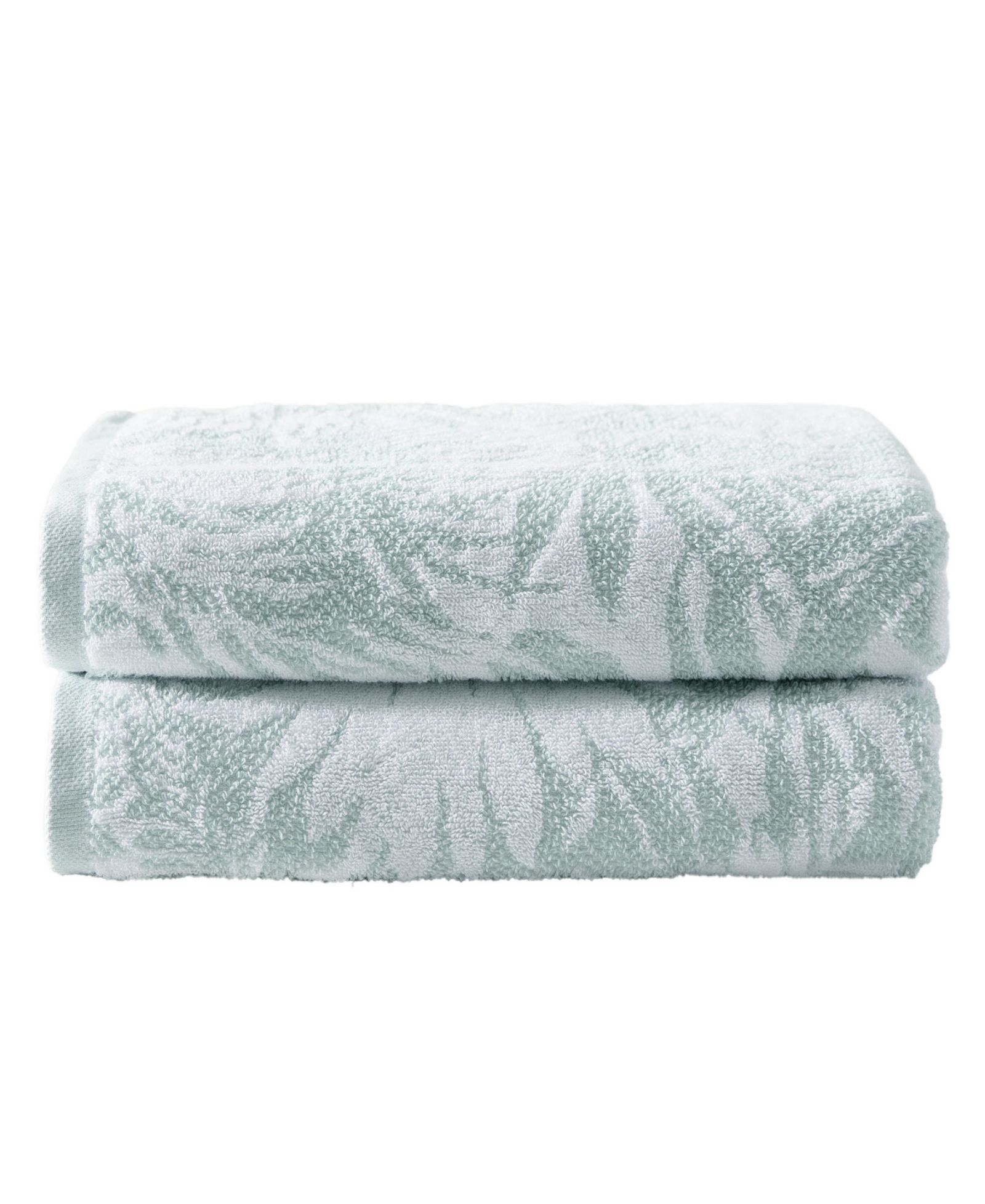 Tommy Bahama Lago Palm Cotton Jacquard 2-Pc. Bath Towel Set, 58" x 28"