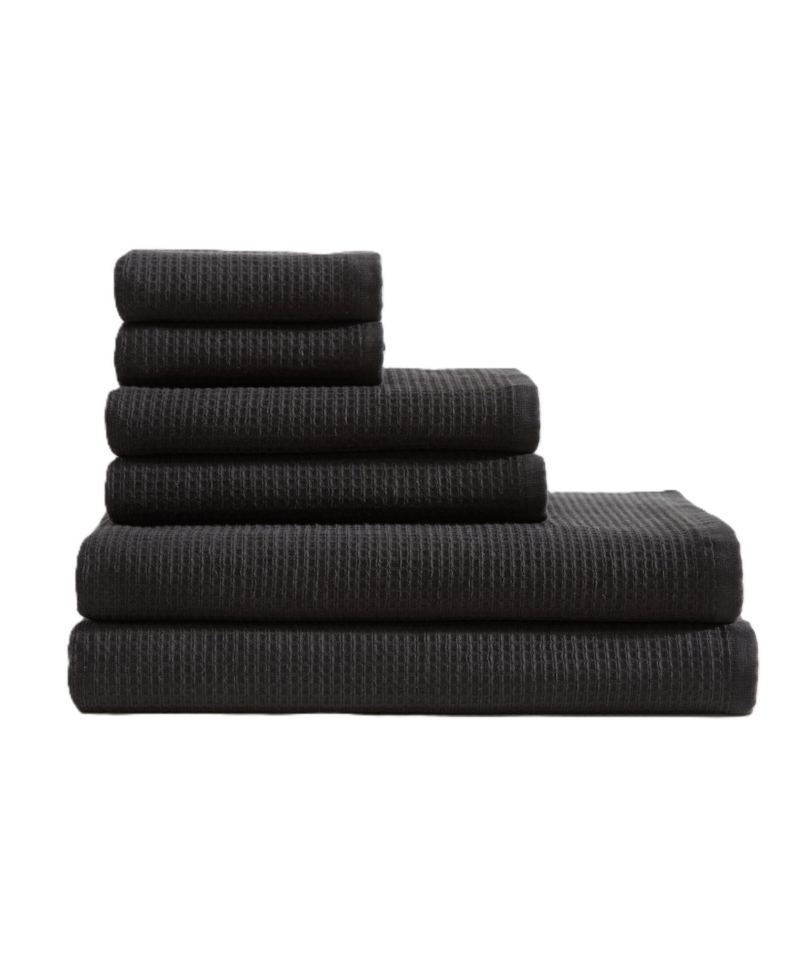 Calvin Klein Eternity Cotton Waffle 6-Pc. Bath Towel Set