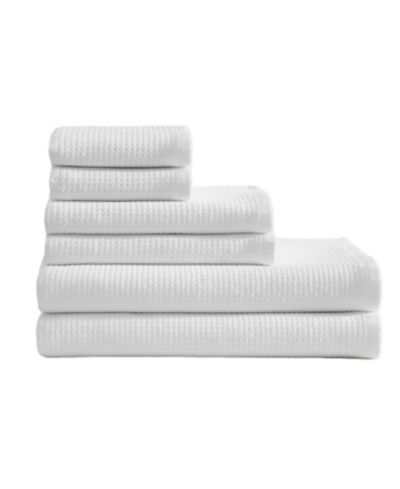 Набор банных полотенец Calvin Klein Eternity Cotton Waffle, 6-Pc.