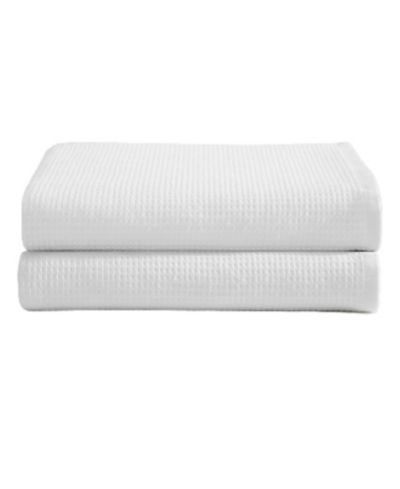 Набор банных полотенец Calvin Klein Eternity из вафельного хлопка, 64" x 34"
