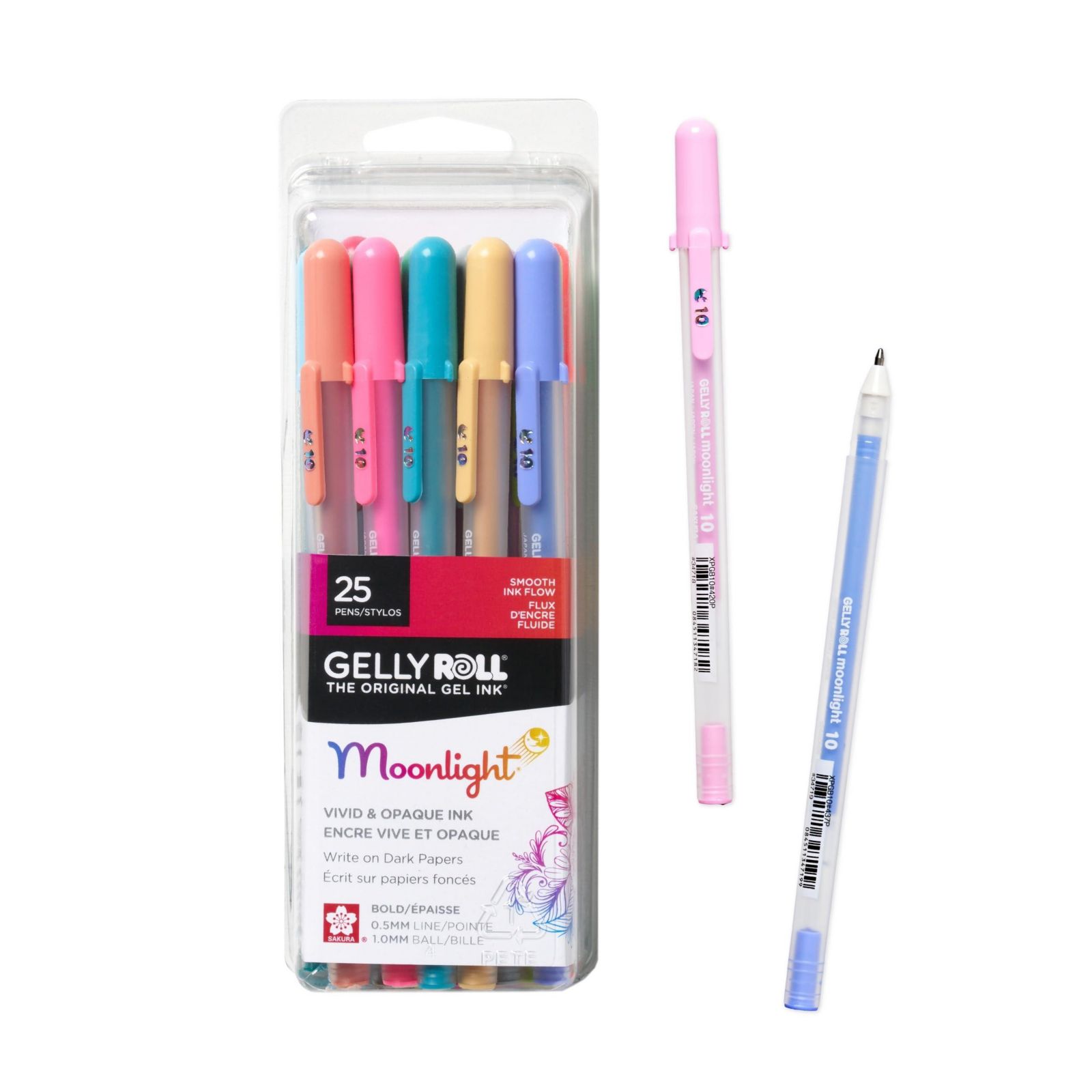 Гелевые ручки Sakura Gelly Roll Moonlight 25 Pk Bold Size 10