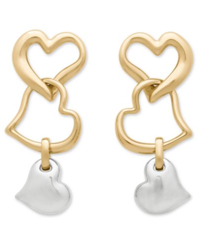 kate spade new york серьги Amour Two-Tone