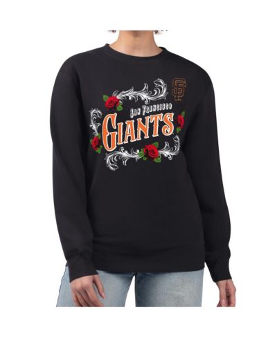Женская толстовка G-III 4Her by Carl Banks San Francisco Giants Retro Roses Fleece Pullover