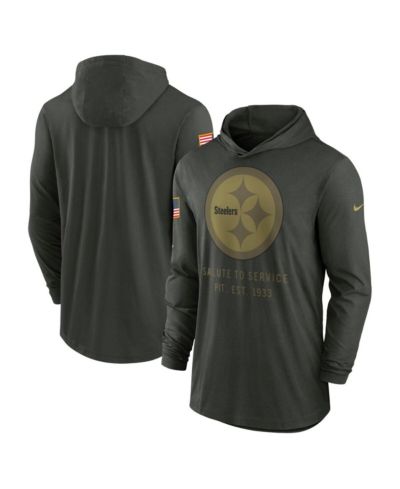 Мужская толстовка Nike Pittsburgh Steelers 2025 Salute to Service