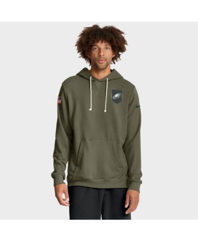 Мужское худи Nike Philadelphia Eagles 2025 Salute to Service Dri-FIT