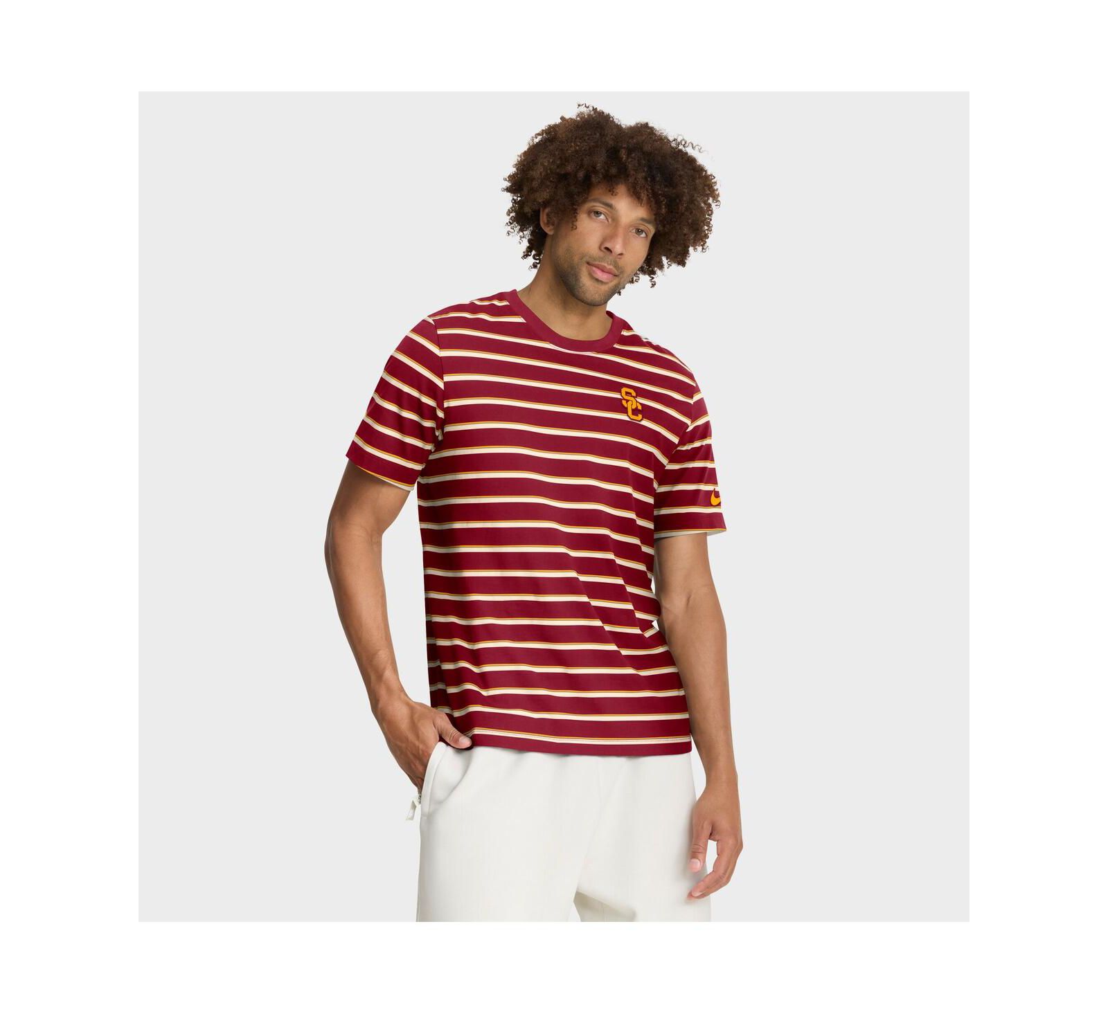 Nike мужская футболка USC Trojans Athletic Prep Legacy Summit Stripe