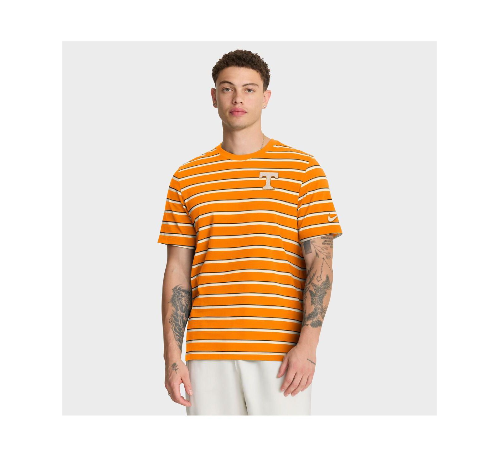 Nike Men's Tennessee Orange Tennessee Volunteers Athletic Prep Legacy Summit Stripe T-Shirt