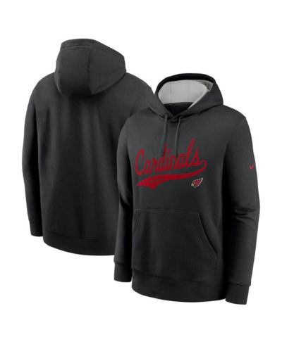 Nike Men's Black Arizona Cardinals Rewind Club Logo Pullover Hoodie