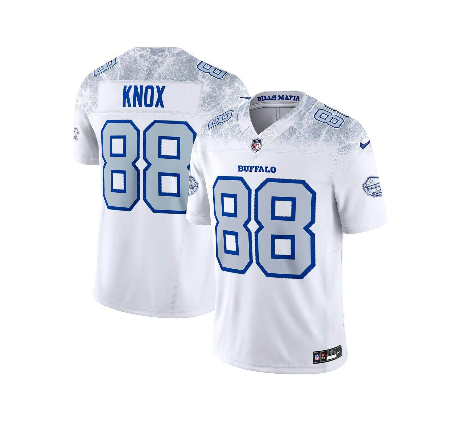 Nike Men's Dawson Knox White Buffalo Bills 2025 Rivalries Collection Limited Jersey