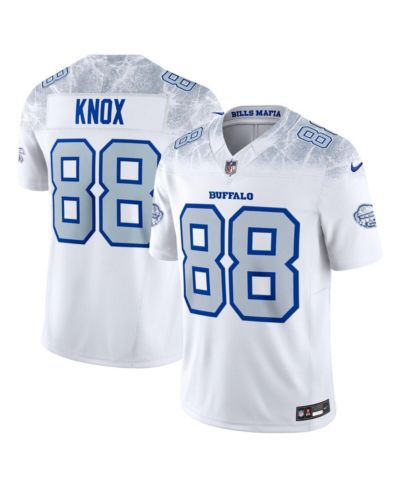 Nike Мужская лимитированная джерси Dawson Knox White Buffalo Bills 2025 Rivalries Collection