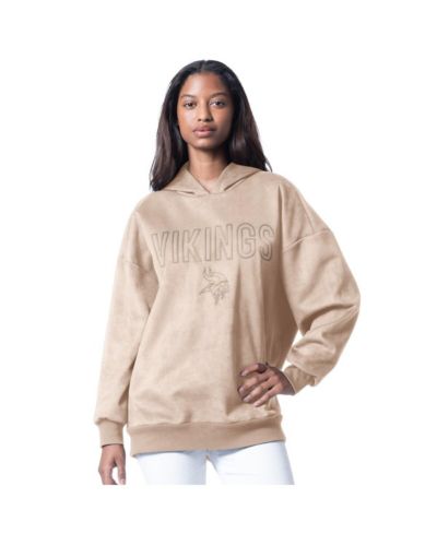 Женское оверсайз худи G-III 4Her by Carl Banks Minnesota Vikings Best Hitter Tunic Pullover