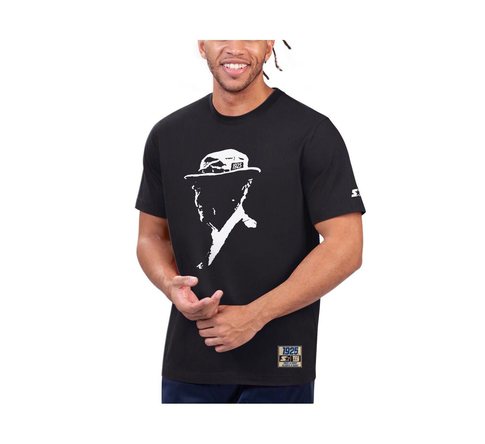Мужская футболка Starter New York Giants 100th Season Black