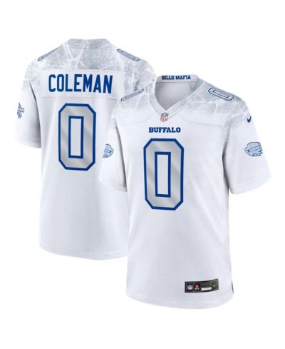 Nike Men's Keon Coleman White Buffalo Bills 2025 Rivalries Collection Game Jersey