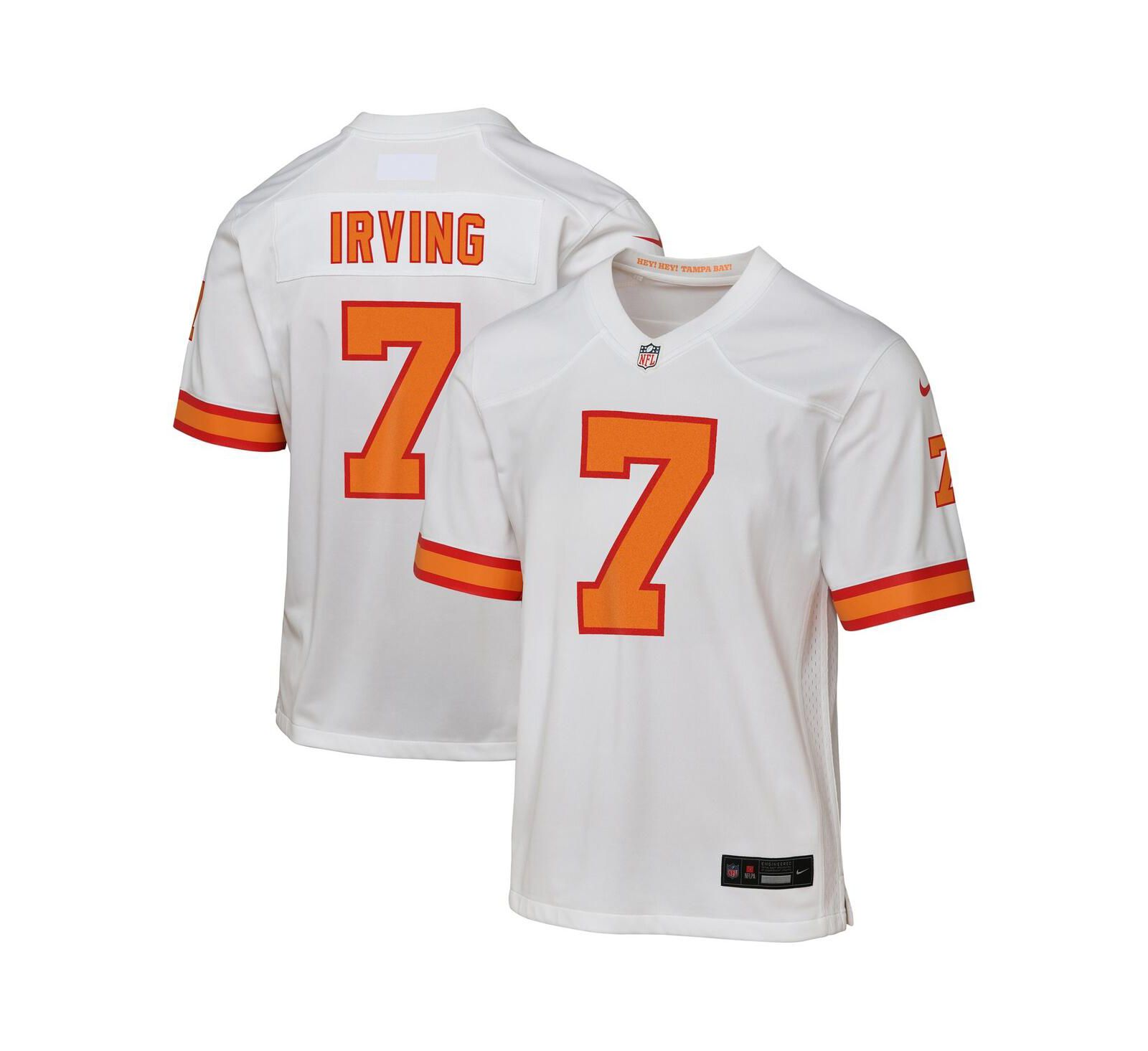 Детская игровая джерси Nike Bucky Irving White '76 Tampa Bay Buccaneers