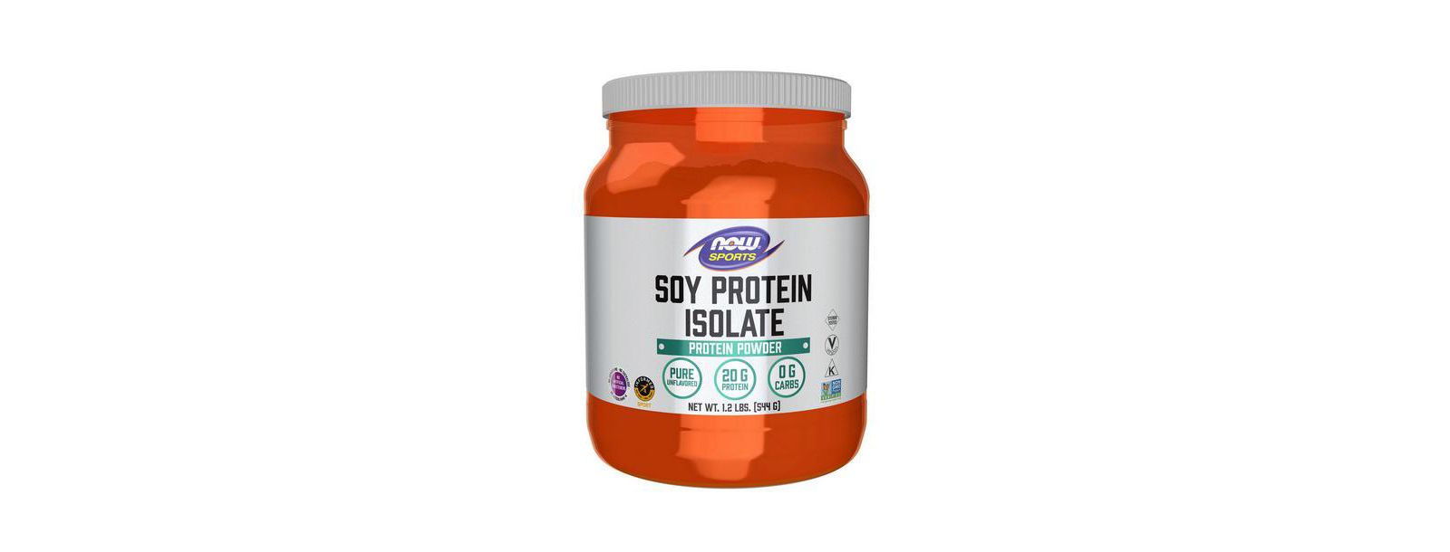 NOW Foods изолят соевого протеина, 1.2 lbs