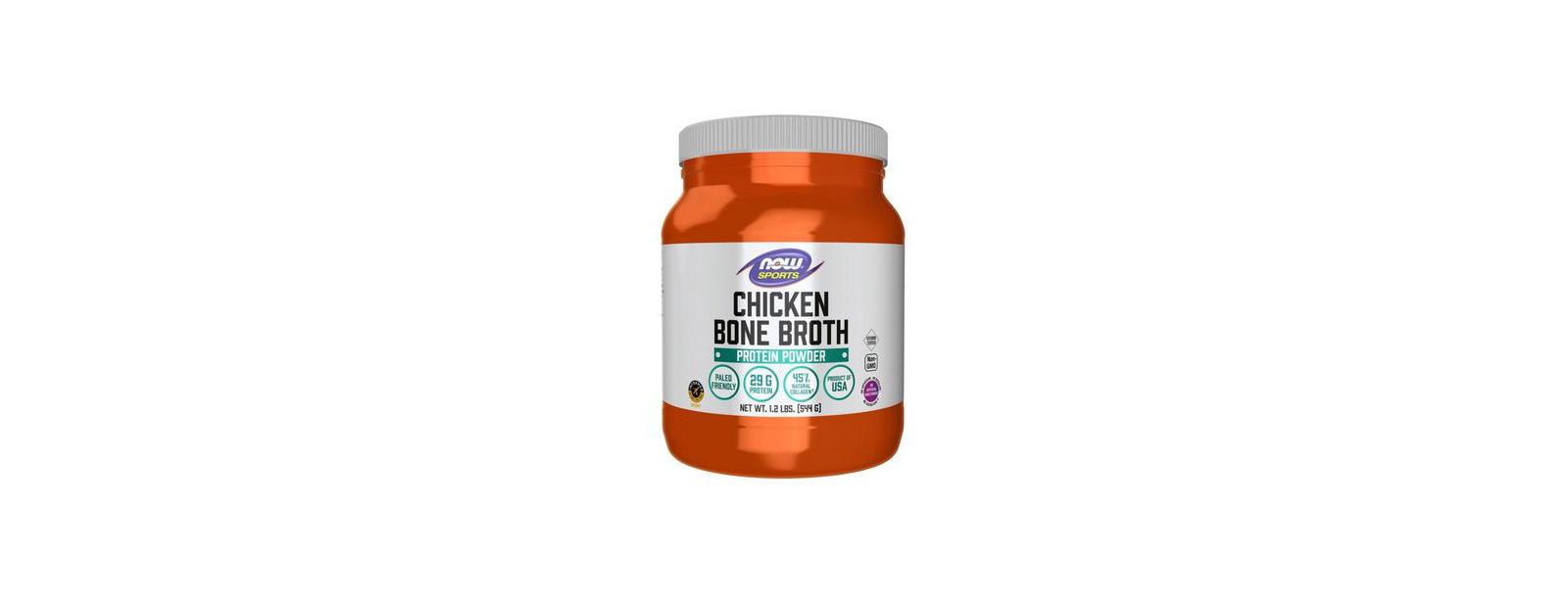 NOW Foods Chicken Bone Broth, 1.2 lbs