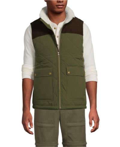 Lands' End Men's Insulated Field Vest