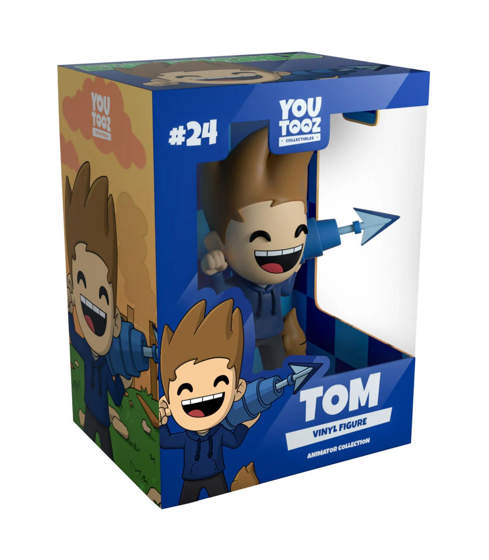 Youtooz Eddsworld The End Tom and Tomee Bear Vinyl Figures, 2-Piece Set, Ages 14+