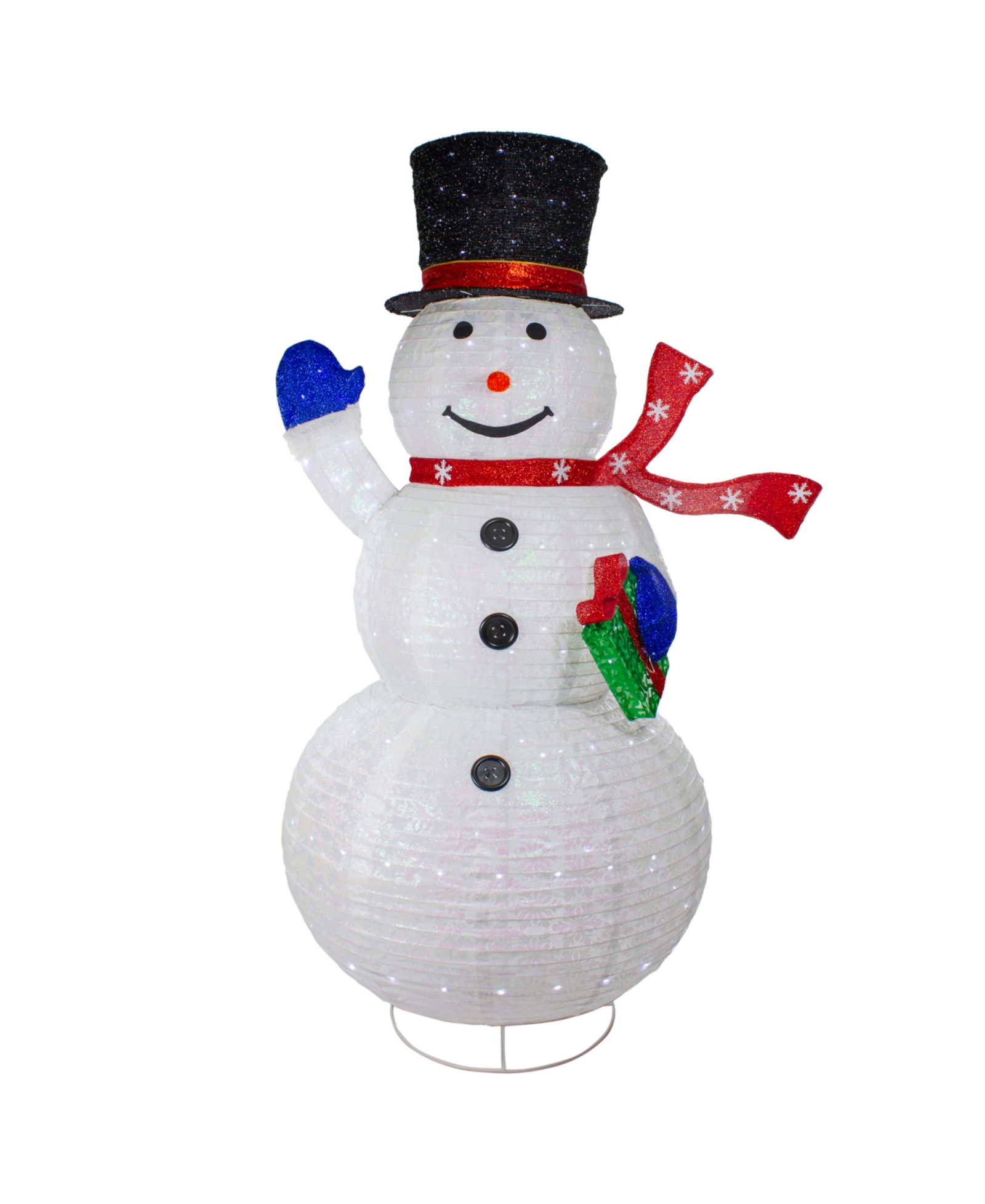 Рождественское украшение Northlight 71" LED Iridescent Twinkling Snowman