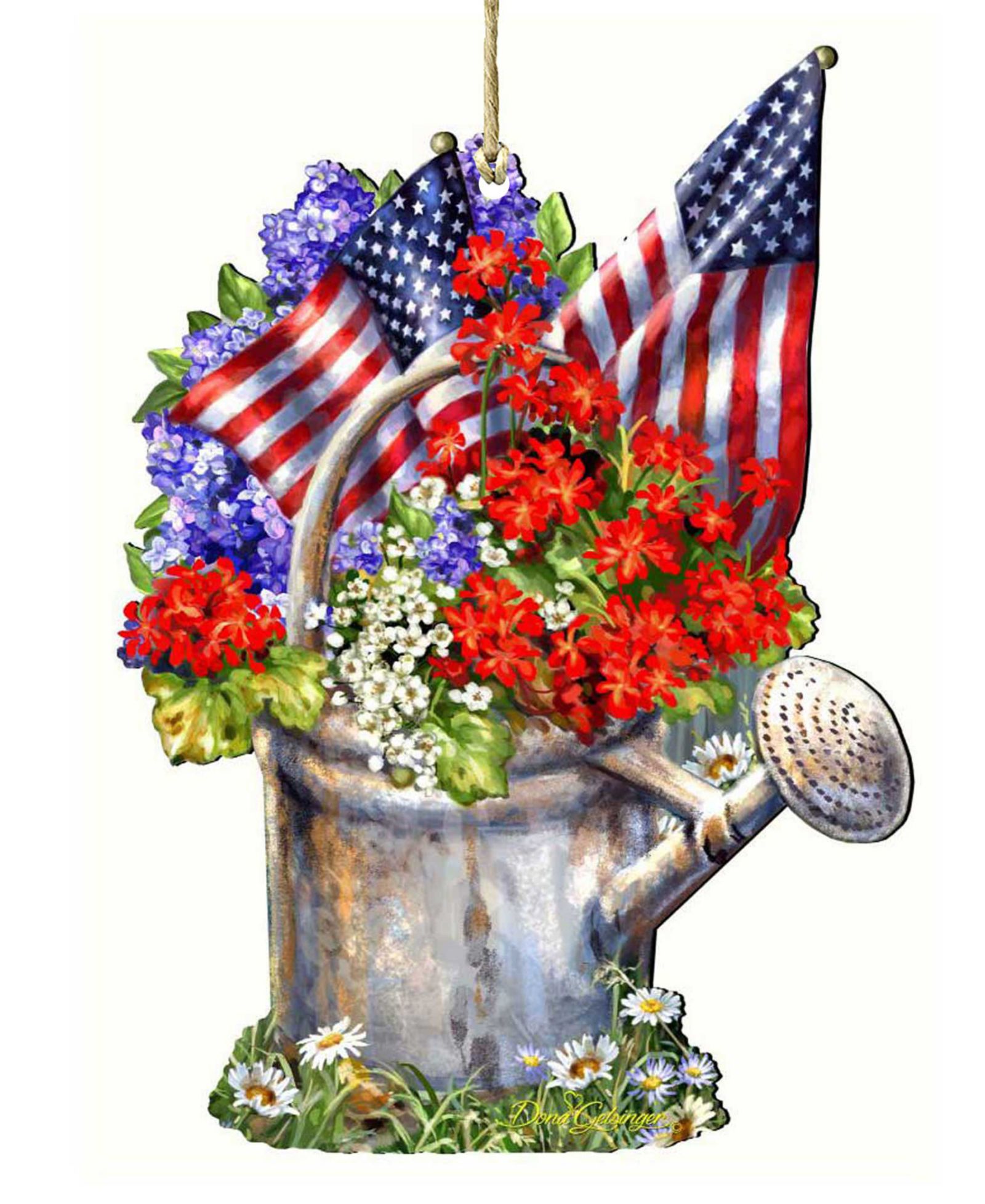Designocracy Celebrating American Freedom Ornament