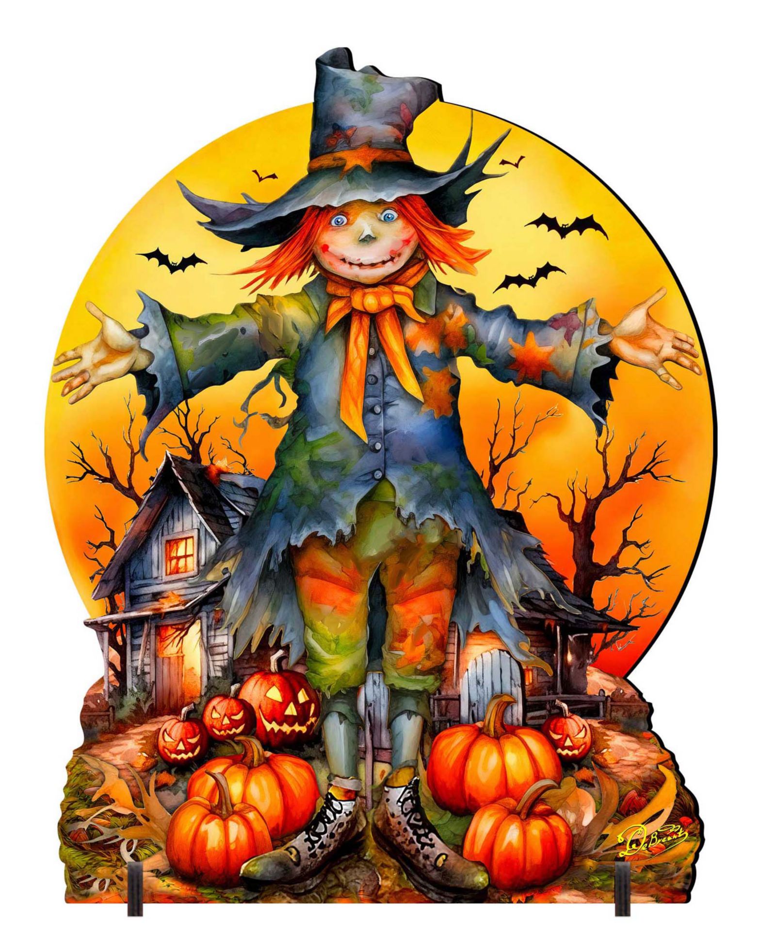 Декор для сада Designocracy Scarecrow