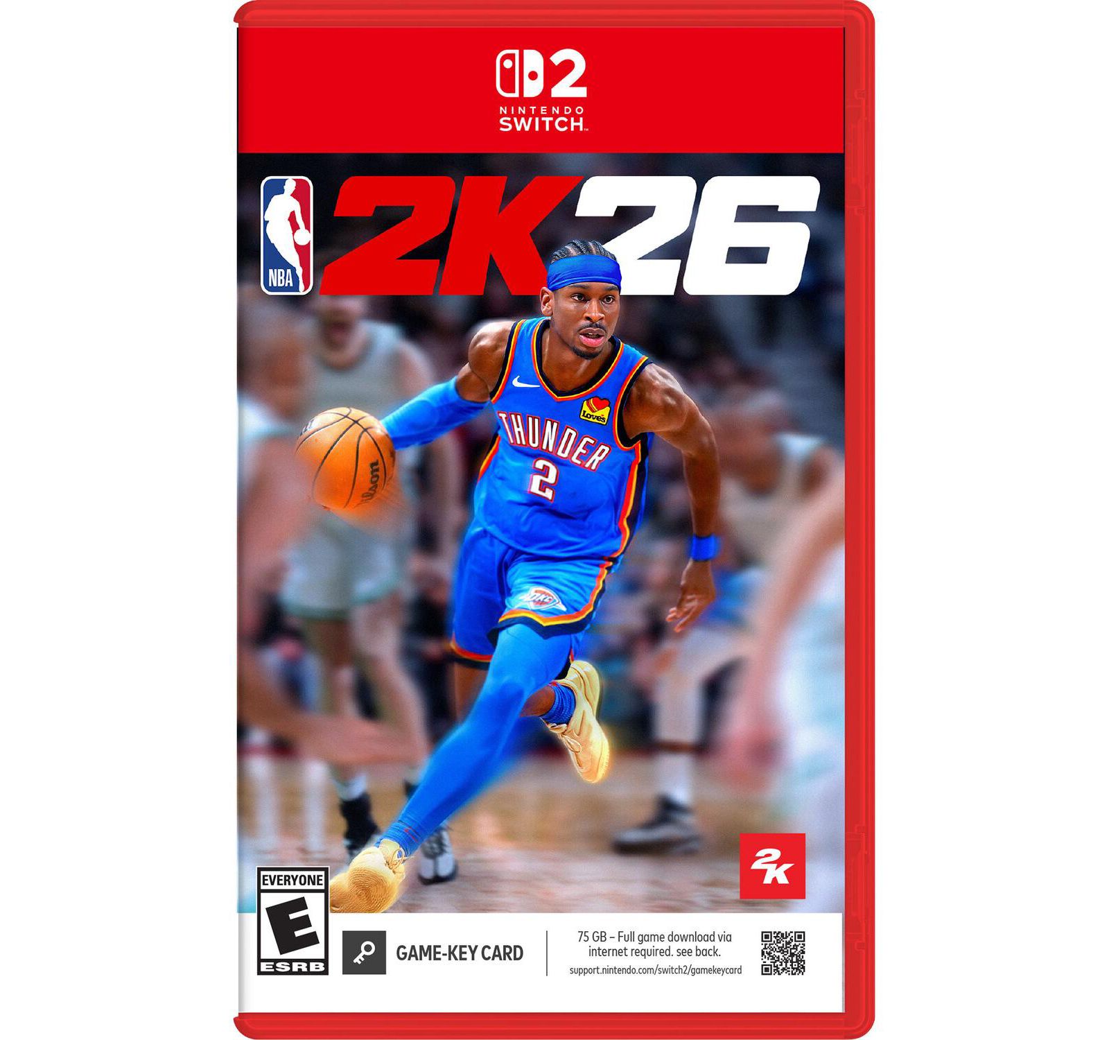 NBA 2K26 (Game-Key Card) для Nintendo Switch 2 от Take 2 Interactive