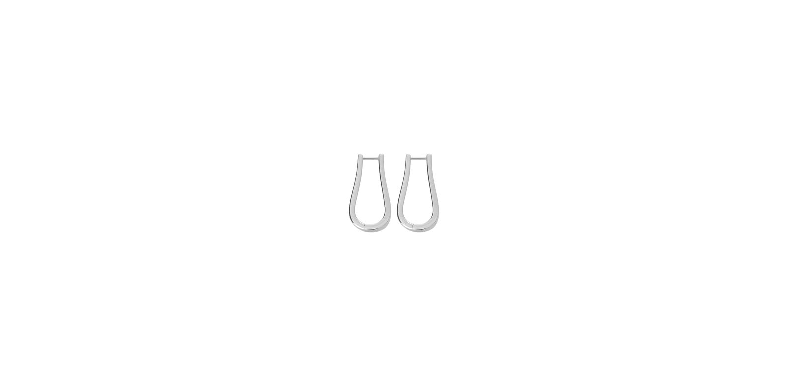 Серьги-кольца Petal Hoops Lucy Quartermaine