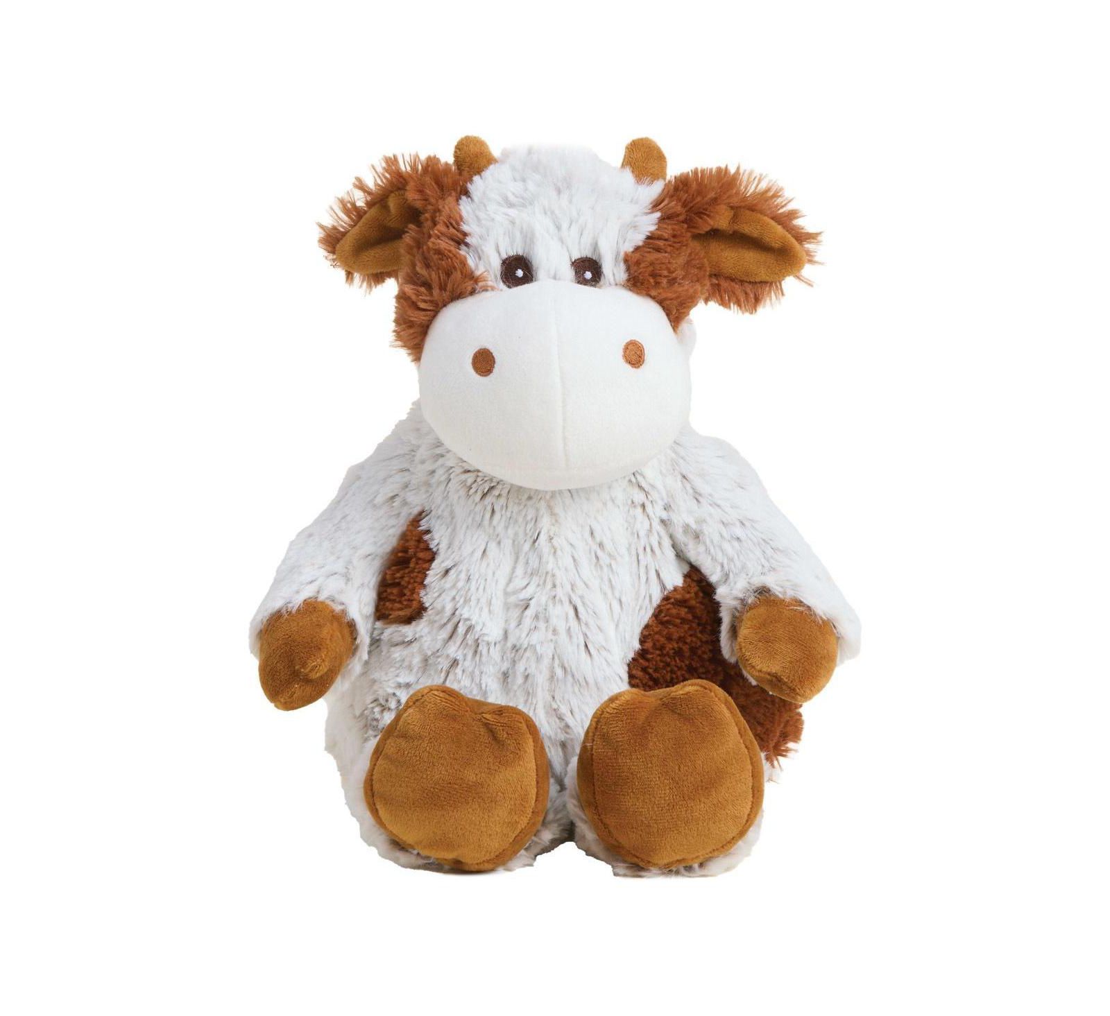 Плюшевая игрушка Intelex Warmies Корова, 13" (можно разогревать в микроволновке)