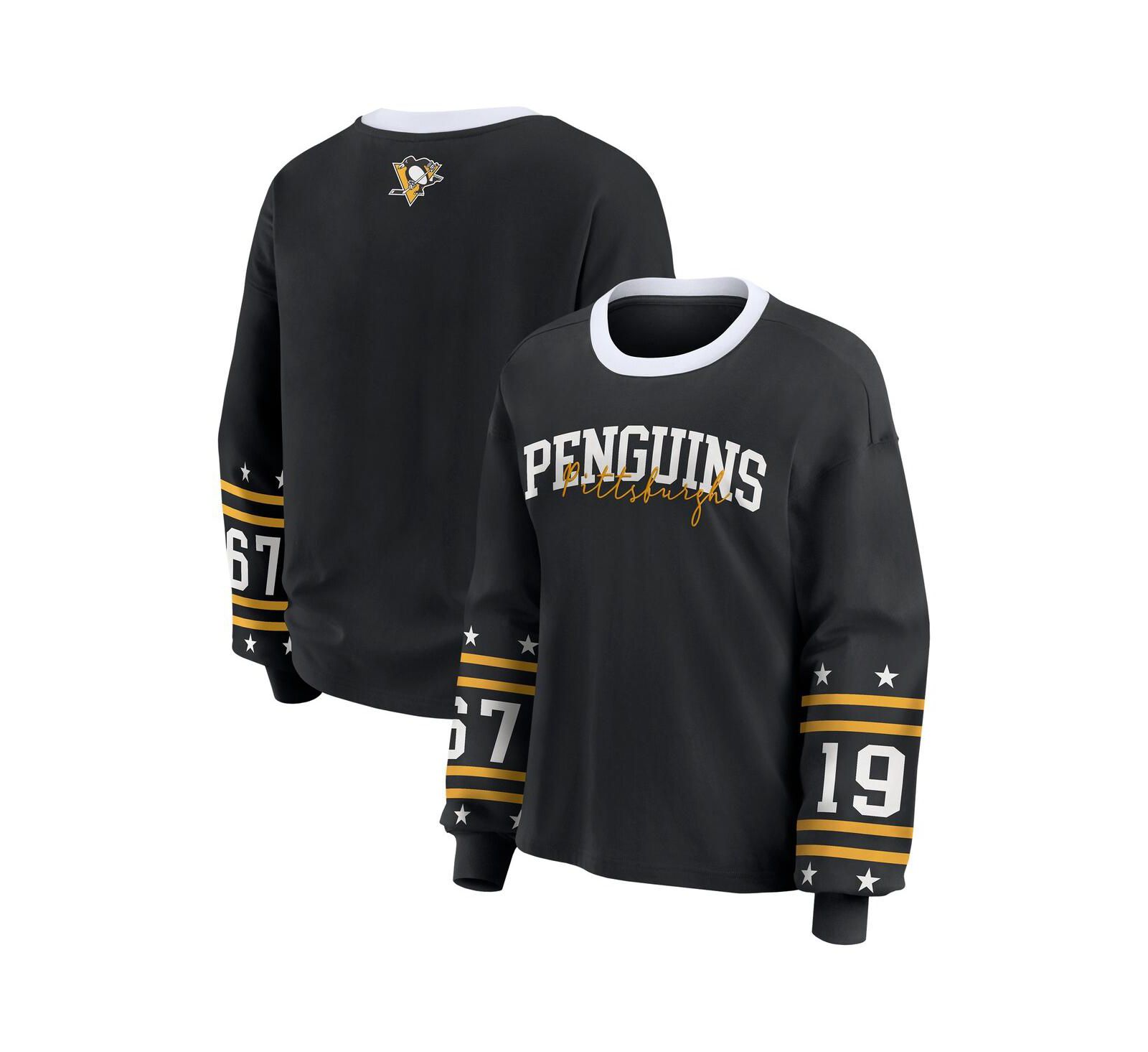 Женская футболка WEAR by Erin Andrews Pittsburgh Penguins