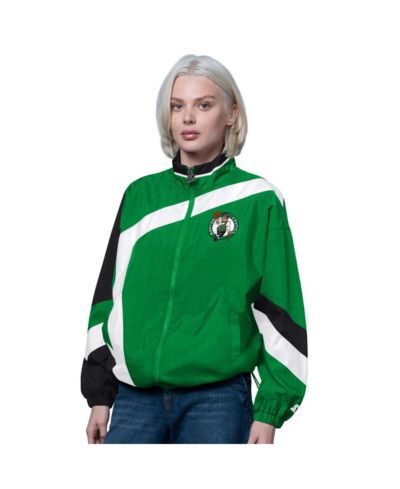 Starter Женская куртка Boston Celtics 1st Quarter Full-Zip, цвет Kelly Green/Black