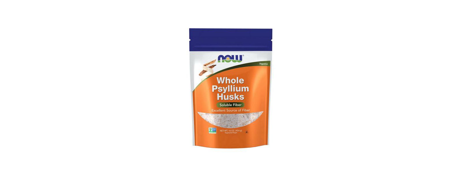 NOW Foods Цельная шелуха псиллиума, 1 Lb