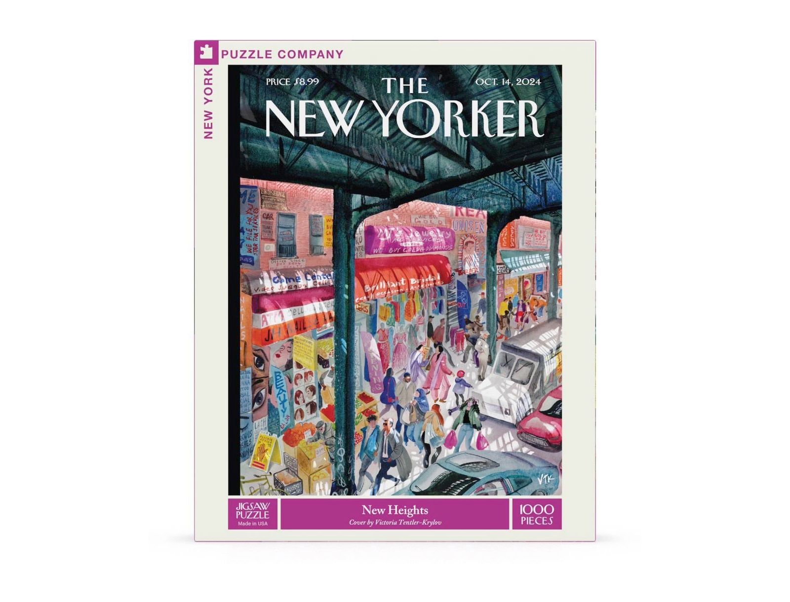 New York Puzzle Company New Heights 1000 Piece Puzzle