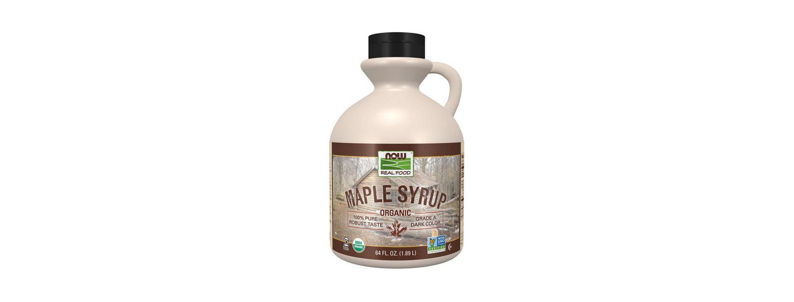 Кленовый сироп NOW Foods Grade A 64 oz