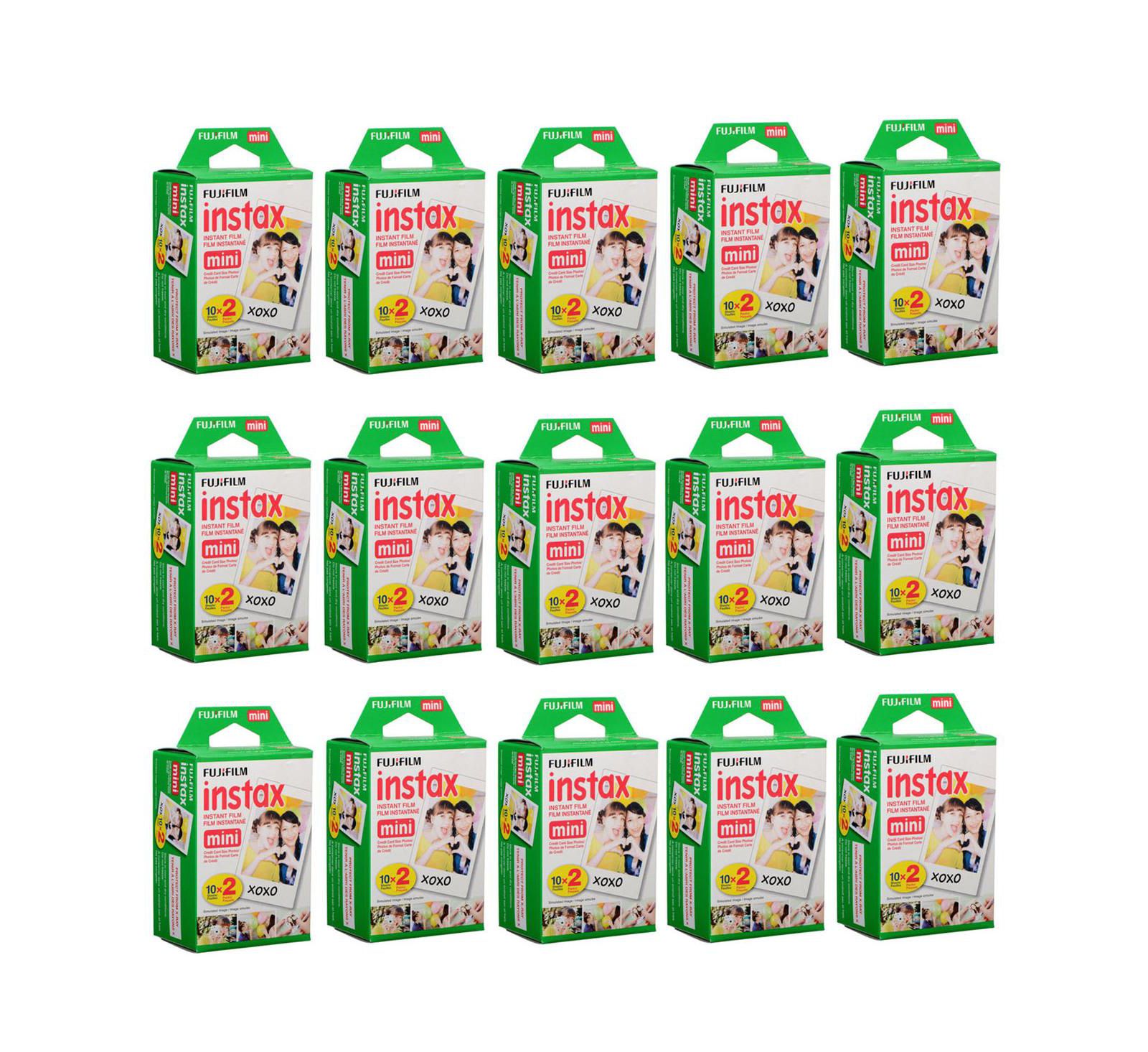 Fujifilm instax mini Instant Film for instax mini Cameras and instax Share Smartphone Printer, 15-Pack