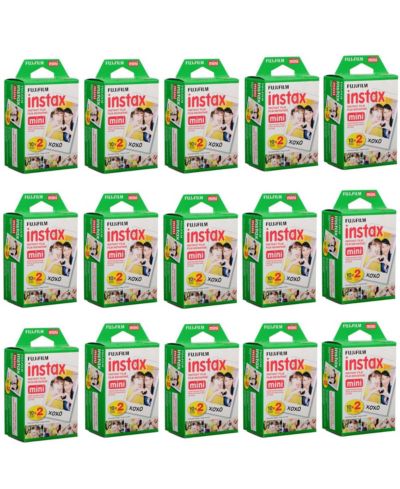 Fujifilm instax mini Instant Film for instax mini Cameras and instax Share Smartphone Printer, 15-Pack