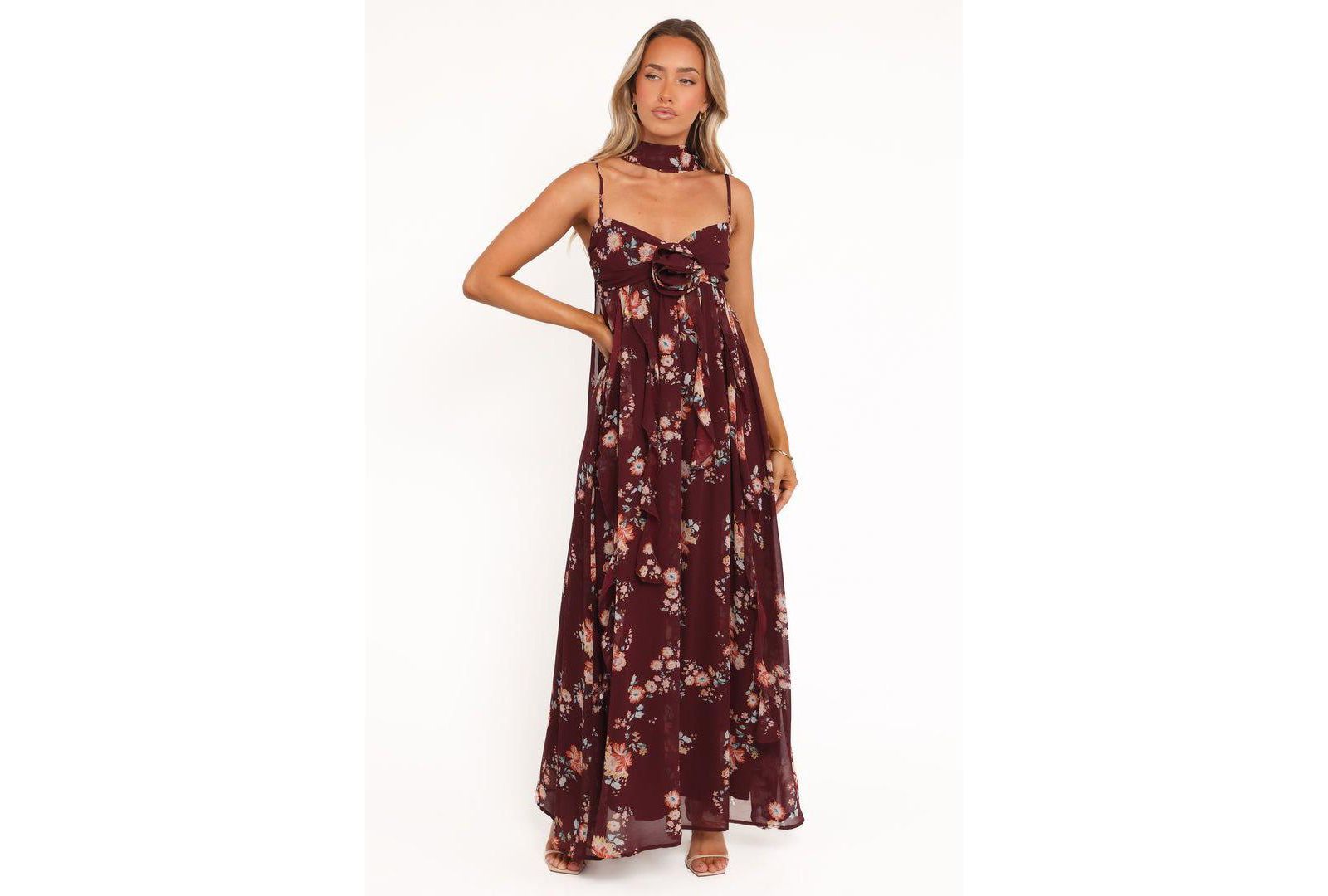 Женское платье макси Petal and Pup Tully Berry Floral