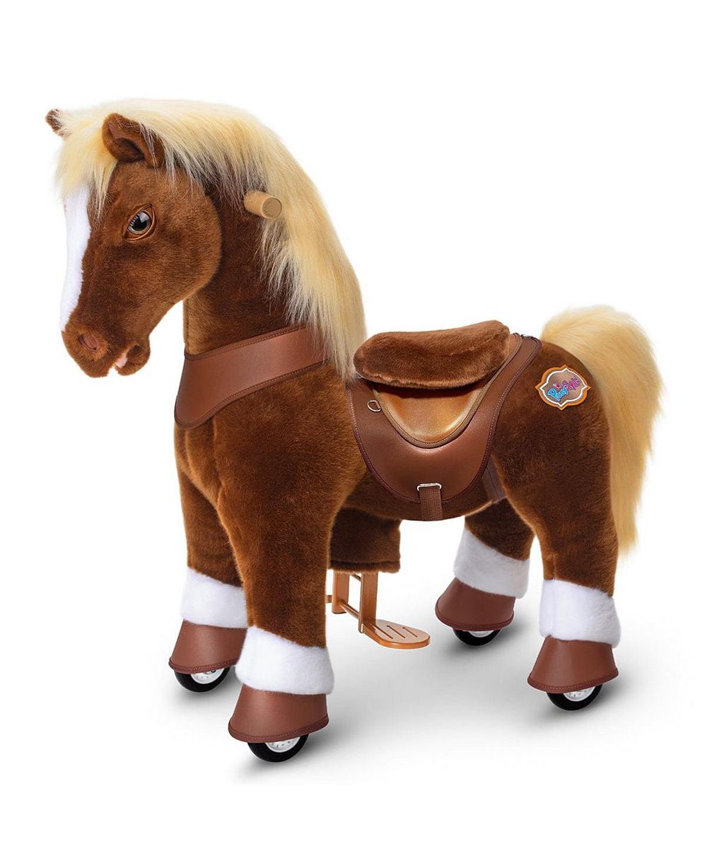 PonyCycle игрушка PonyCycle Model Y Brown Horse для детей 3-4 лет