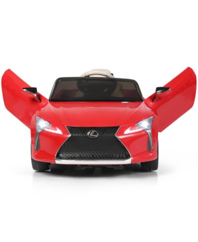 Costway Licensed Lexus LC500 12V Remote Control Electric Ride-On Car, 66 lb. Capacity, Ages 3-10