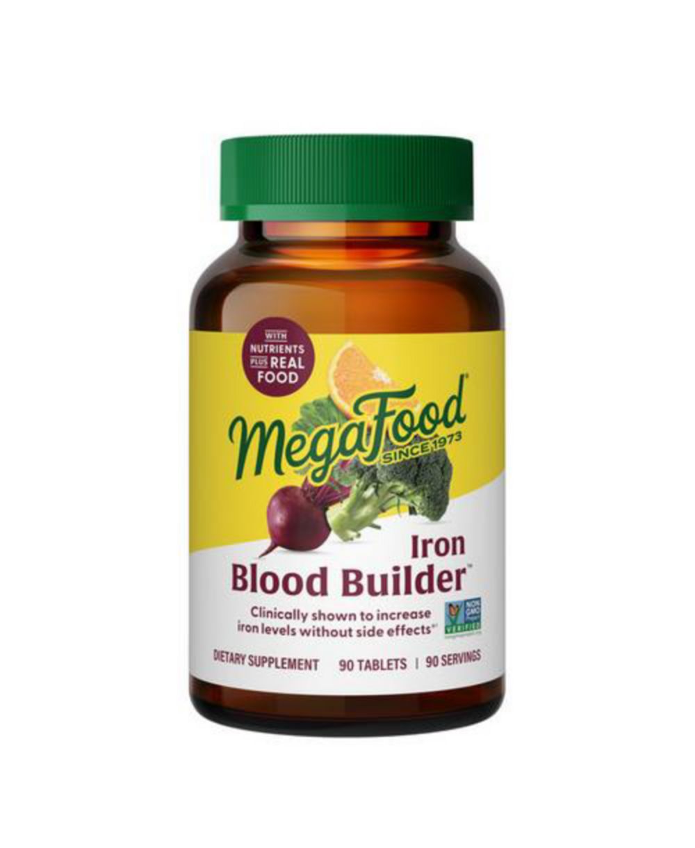 MegaFood Blood Builder Iron ,90 Tabs