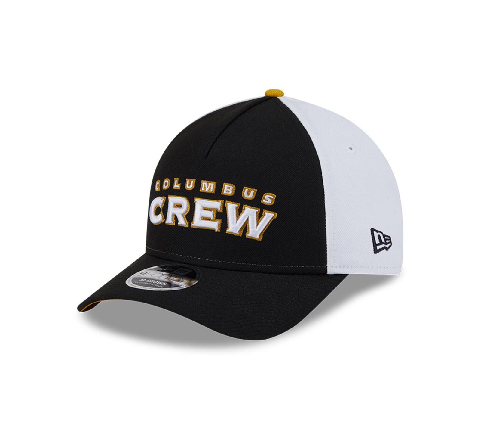 New Era регулируемая кепка 9FORTY M-Crown Columbus Crew 2025 для мальчиков и девочек, черная
