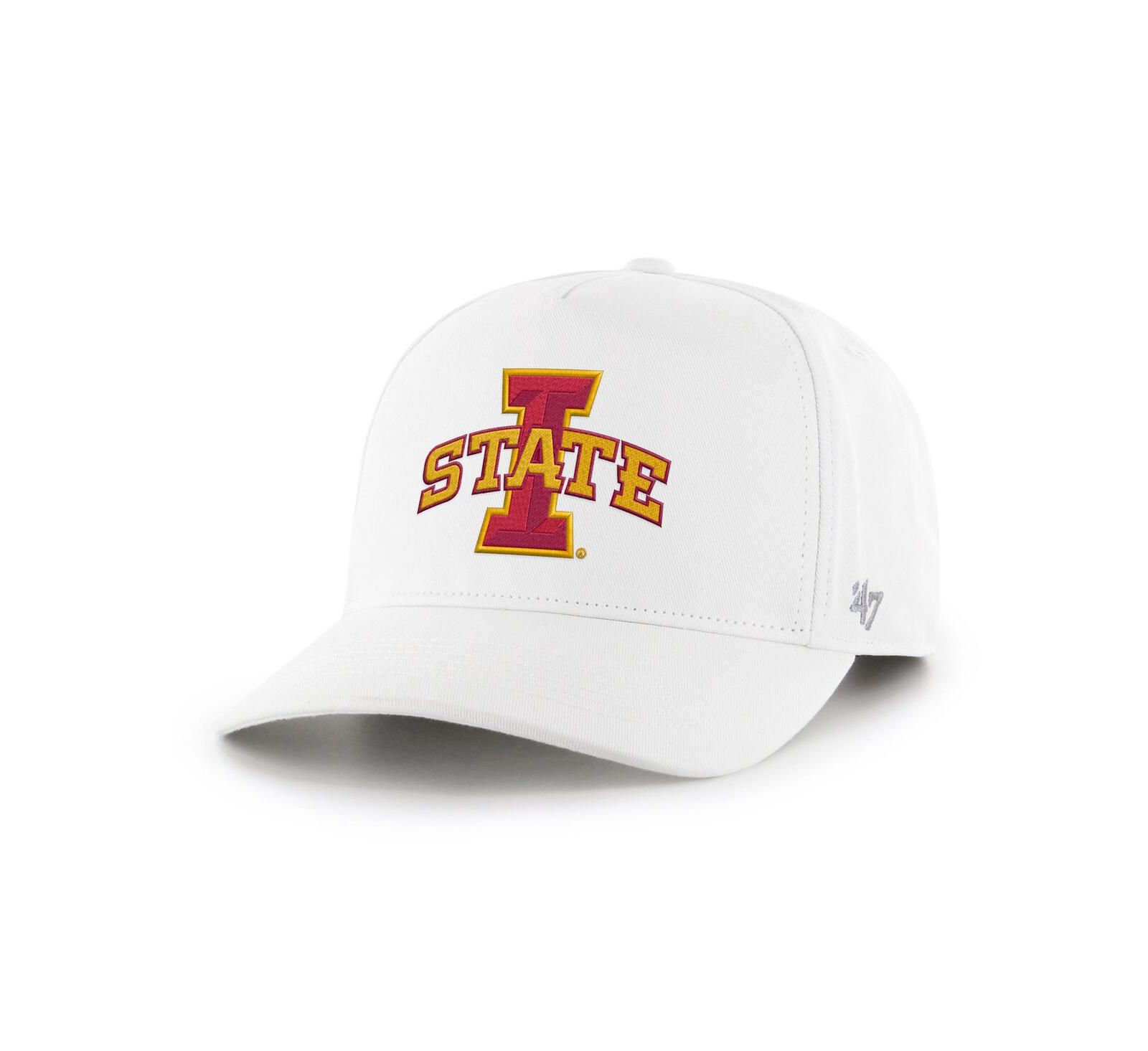 Мужская регулируемая кепка '47 Brand White Iowa State Cyclones Hitch