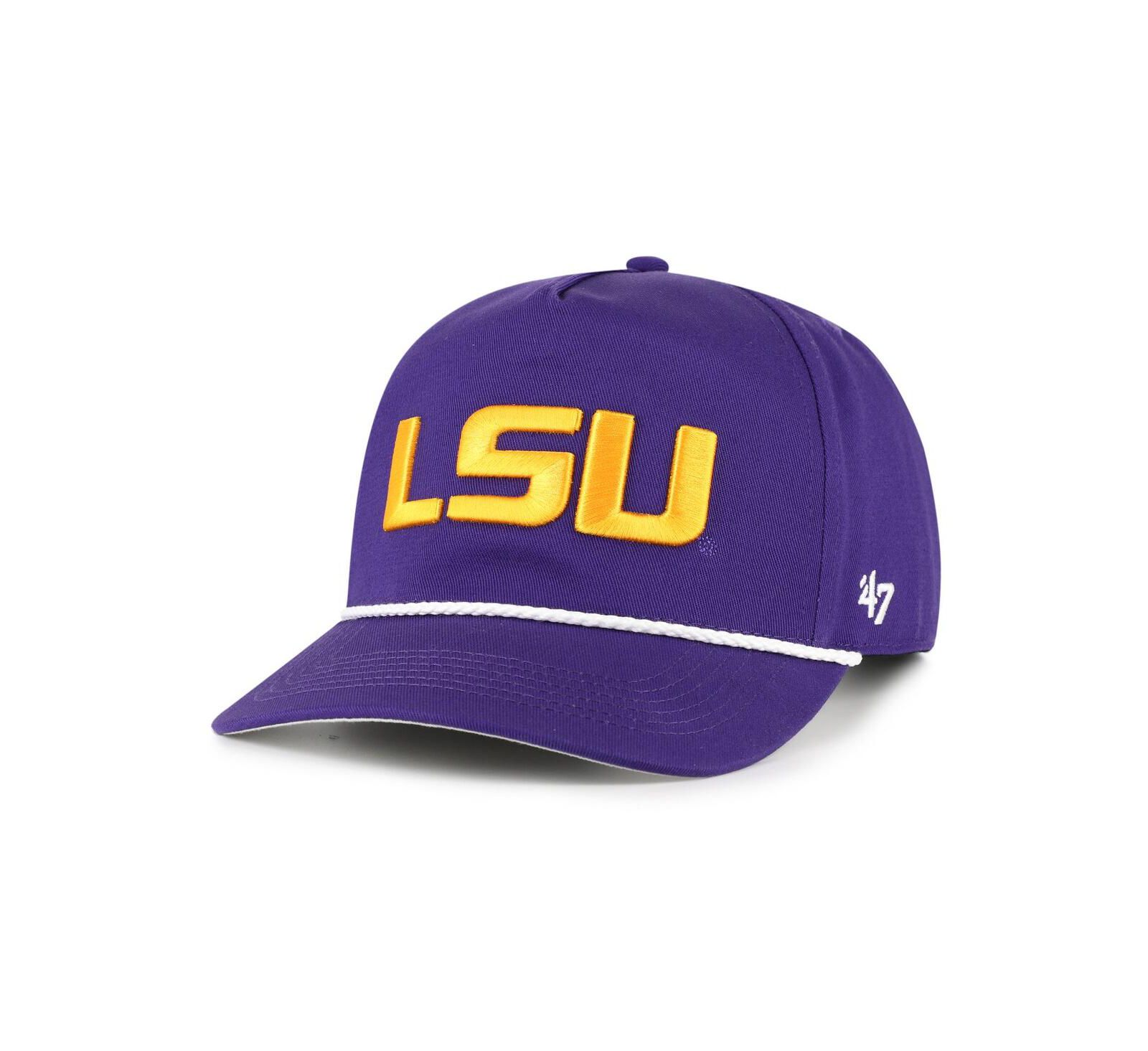 '47 Brand Men's Purple LSU Tigers Rope Hitch Adjustable Hat