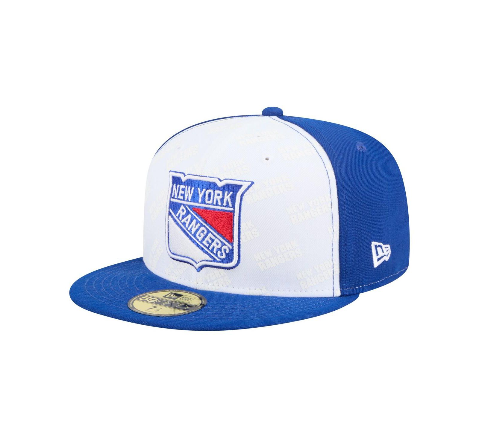 New Era Мужская кепка 59FIFTY New York Rangers Two-Tone White/Blue