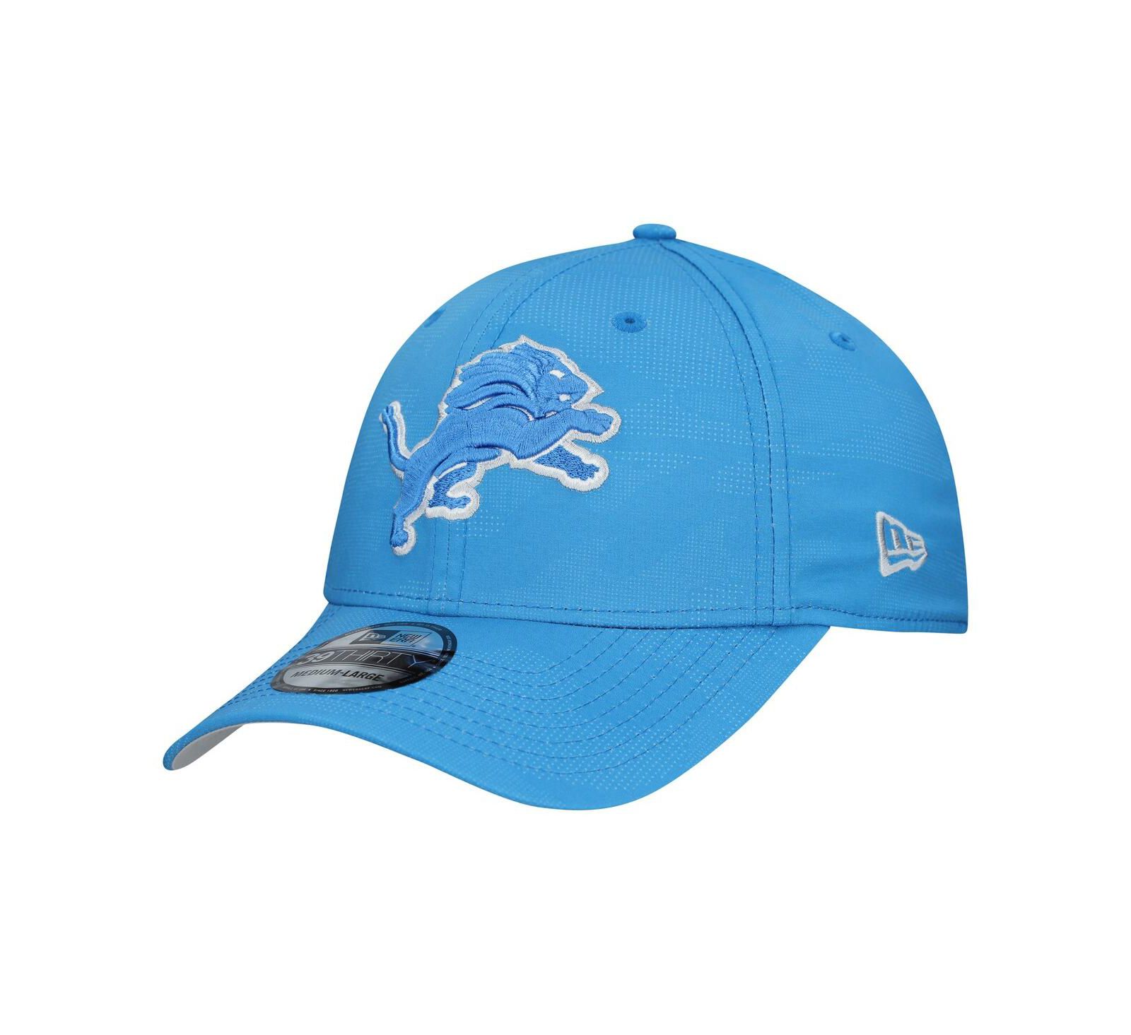 Мужская кепка New Era Detroit Lions Tonal Camo 39THIRTY Stretch Fit синяя