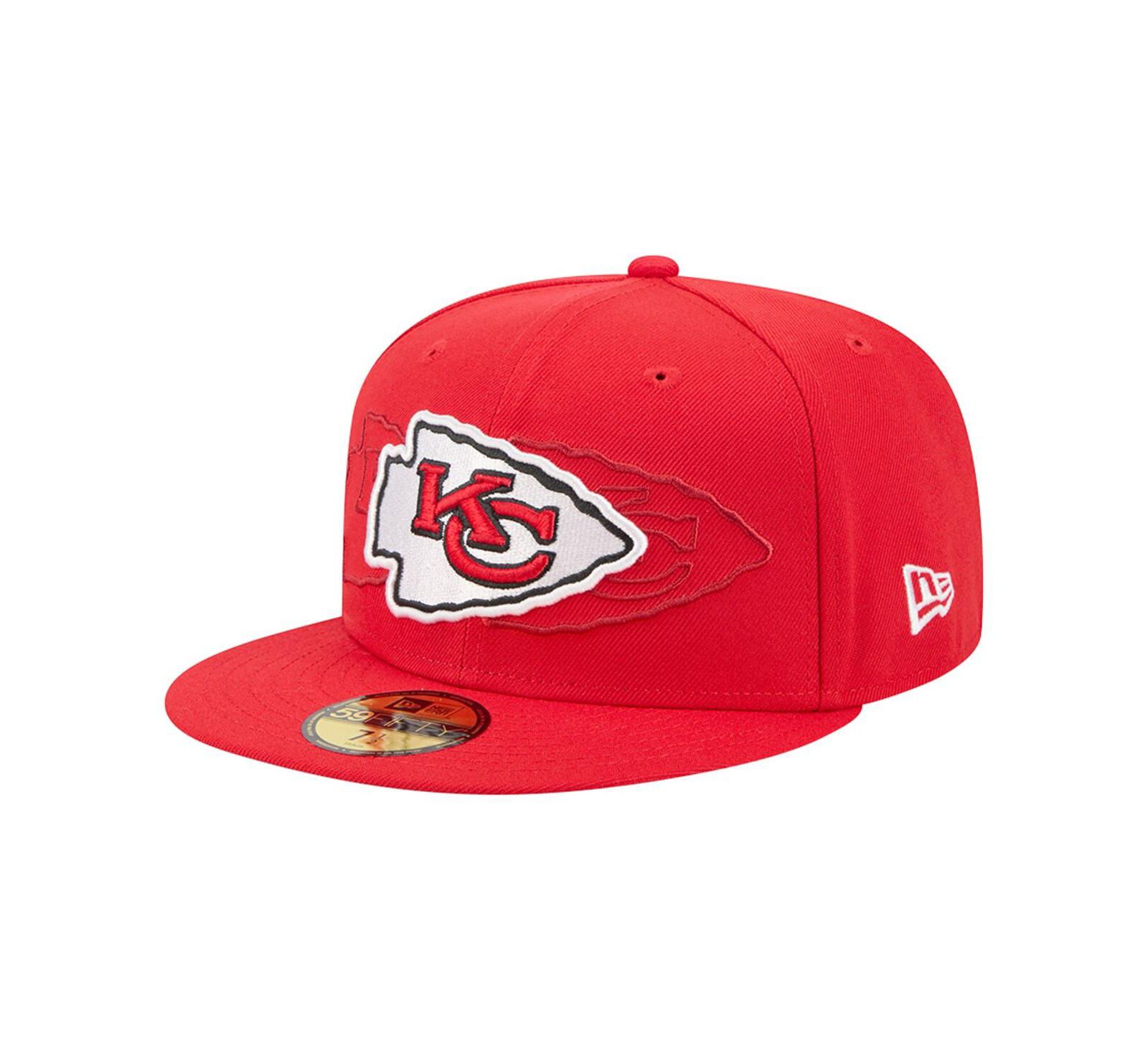 New Era Мужская кепка 59FIFTY Tri-Hit Red Kansas City Chiefs